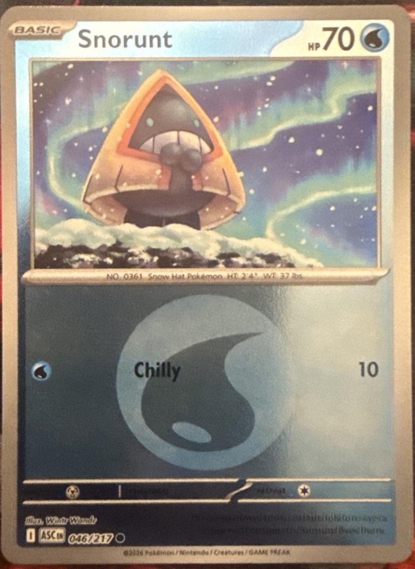 Ascended Heroes Snorunt [Energy] Pokémon card
